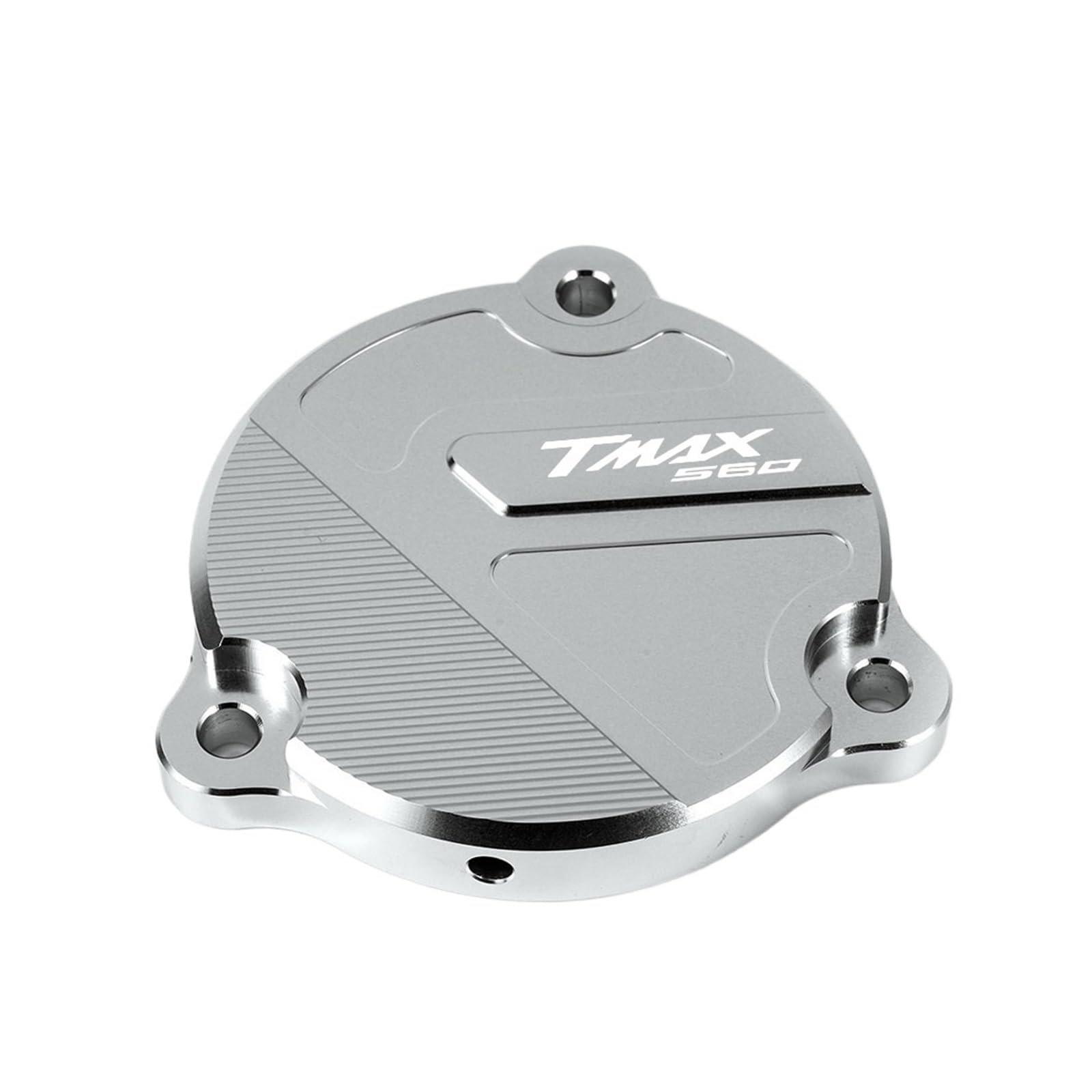 LTADX Motorrad CNC Aluminium Rahmen Loch Abdeckung Vordere Antriebswelle Abdeckung Schutz Kompatibel Mit Tmax 560 Tech Max 2019-2022(Silver) von LTADX