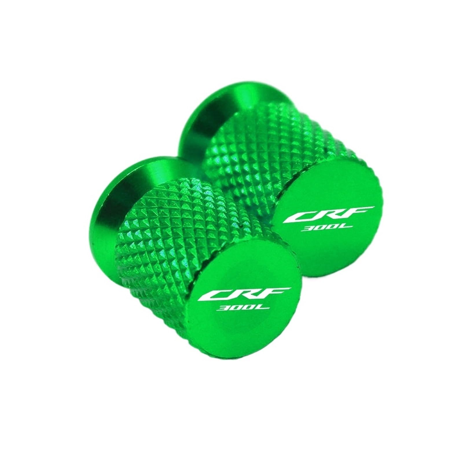 LTADX Motorrad CNC Aluminium Reifenventil Luftanschluss Schaftabdeckung Kappe Kompatibel mit CRF300L CRF300L Rally 2021-2024(Green) von LTADX