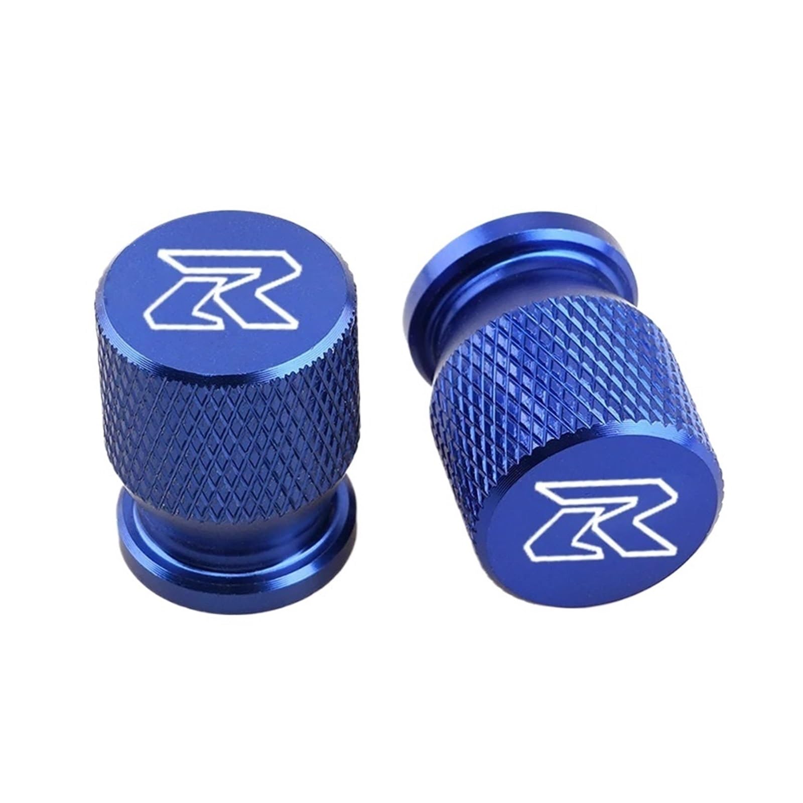 LTADX Motorrad CNC Aluminium Reifenventil Luftanschluss Vorbau Abdeckkappe Kompatibel mit GSXR 600 750 1000 GSX-R 600 750 1000 125 150 1998–2023(Blue) von LTADX