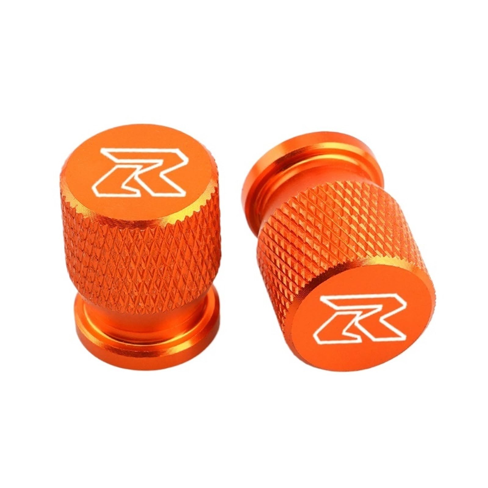 LTADX Motorrad CNC Aluminium Reifenventil Luftanschluss Vorbau Abdeckkappe Kompatibel mit GSXR 600 750 1000 GSX-R 600 750 1000 125 150 1998–2023(Orange) von LTADX