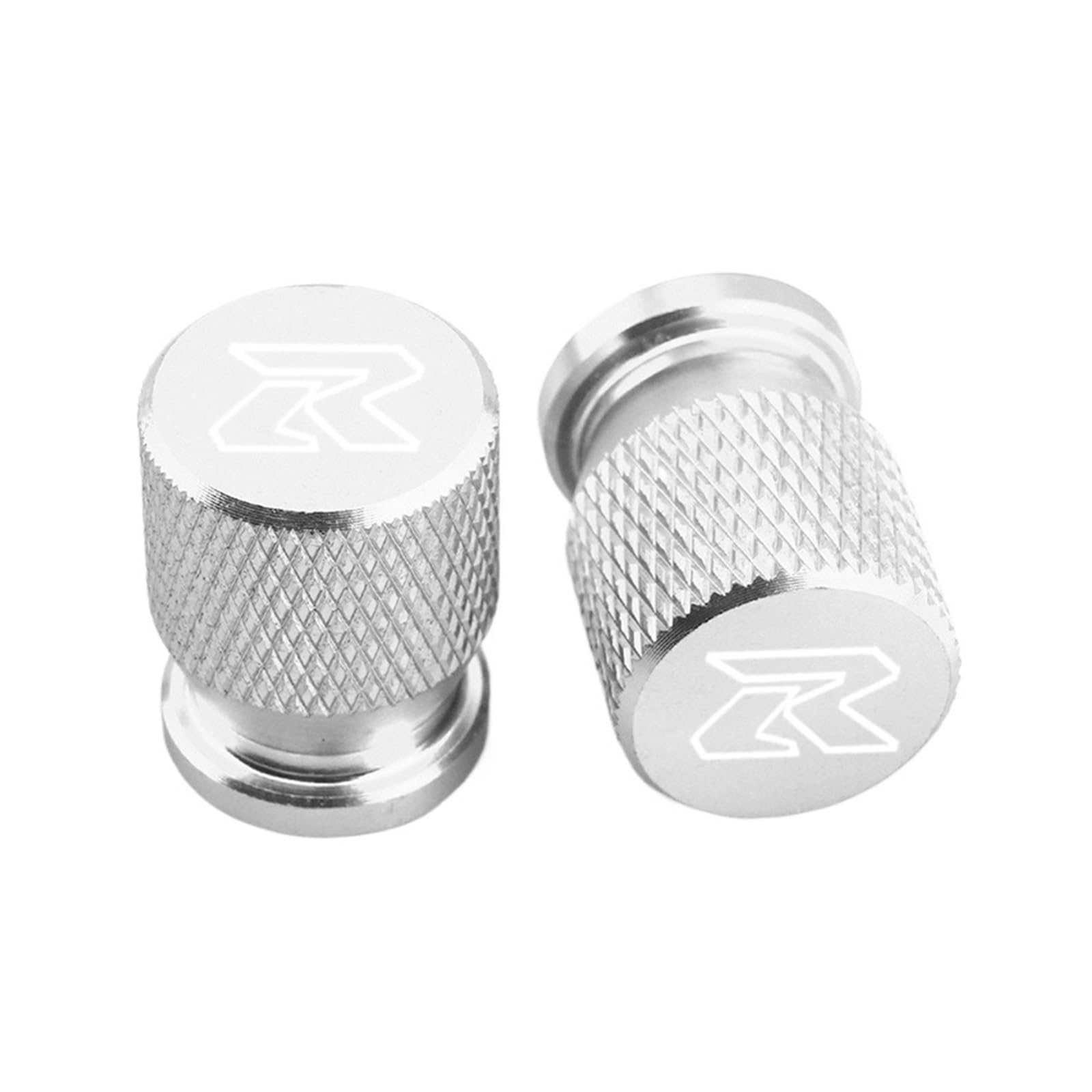 LTADX Motorrad CNC Aluminium Reifenventil Luftanschluss Vorbau Abdeckkappe Kompatibel mit GSXR 600 750 1000 GSX-R 600 750 1000 125 150 1998–2023(Silver) von LTADX