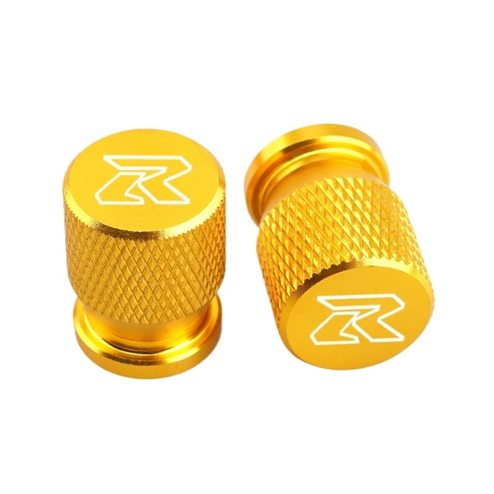 LTADX Motorrad CNC Aluminium Reifenventil Luftanschluss Vorbau Abdeckkappe Kompatibel mit GSXR 600 750 1000 GSX-R 600 750 1000 125 150 1998–2023(Yellow) von LTADX