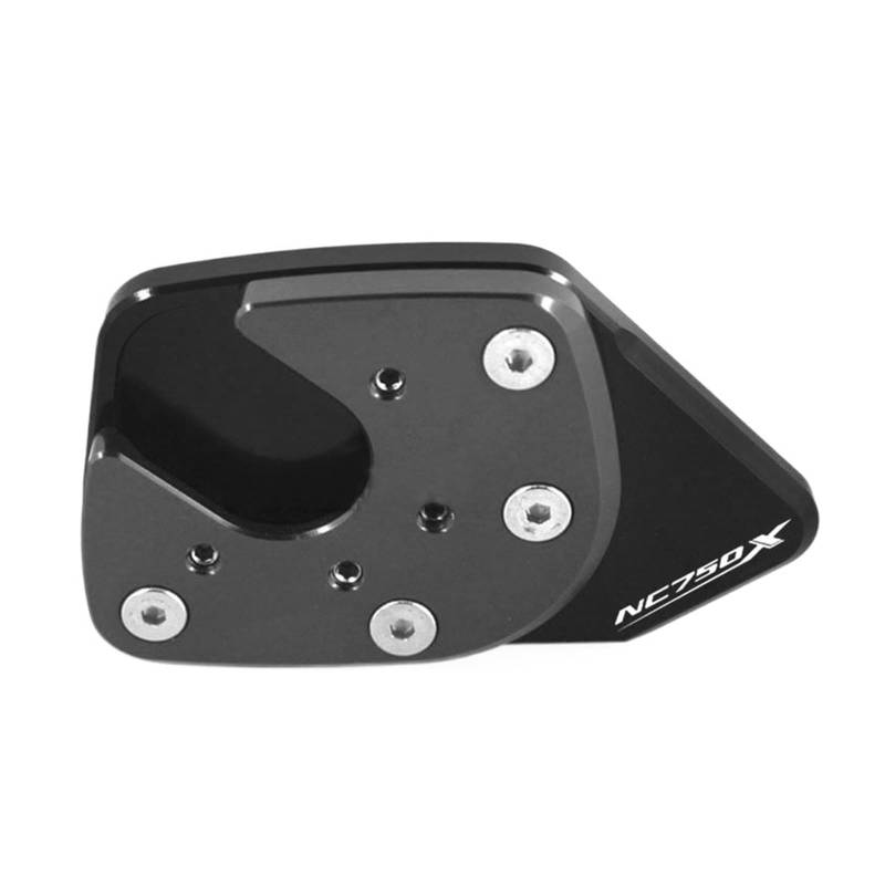 LTADX Motorrad CNC Aluminiumlegierung Halterung Fußseitenhalterung Vergrößertes Pad Kompatibel mit NC750X XADV750 2017-2020(Gray-NC750X) von LTADX