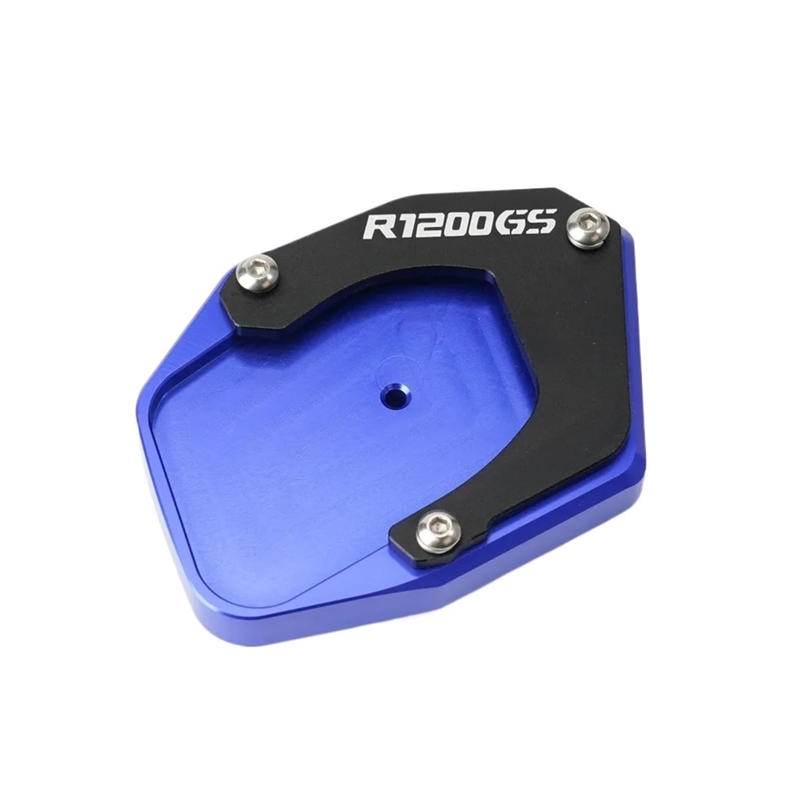 LTADX Motorrad CNC Aluminiumlegierung Halterung Fußseitenhalterung Vergrößertes Pad Kompatibel mit R1200GS 2007-2012 1200GS Adventure 2008-2012(Blue) von LTADX