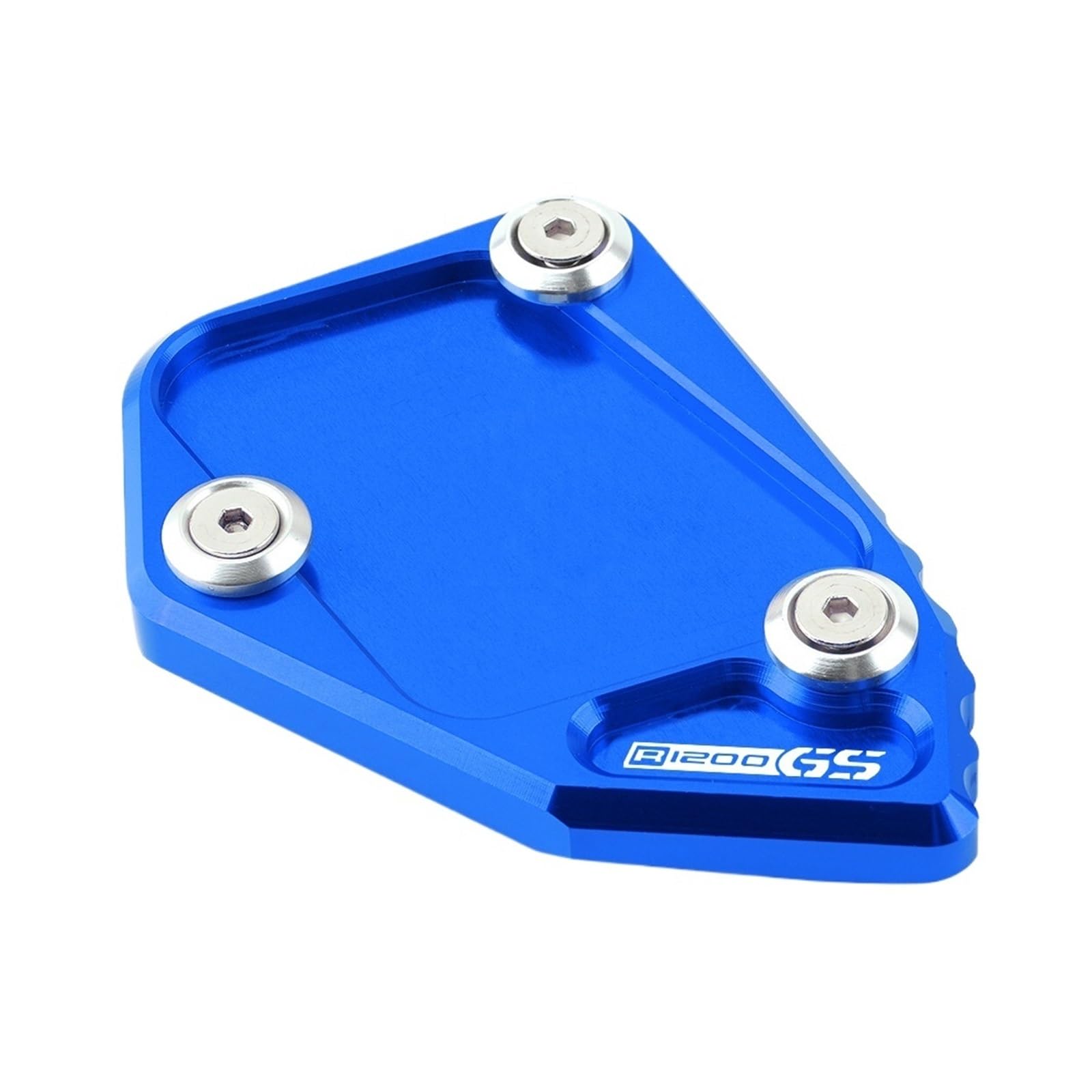 LTADX Motorrad CNC Aluminiumlegierung Halterung Fußseitenhalterung Vergrößertes Pad Kompatibel mit R1200GS ADV 2008-2012(Blue) von LTADX