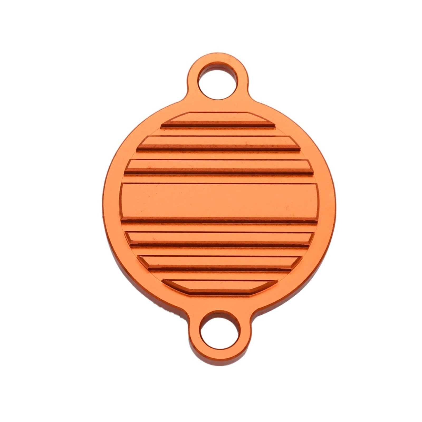 LTADX Motorrad CNC Ölpumpenabdeckung Schutzkappe und Ölfilter Abdeckkappe kompatibel mit 250 350 450 500 530 SXF XCF XCW EXC EXCF 2009–2021(Orange Filter Cover) von LTADX