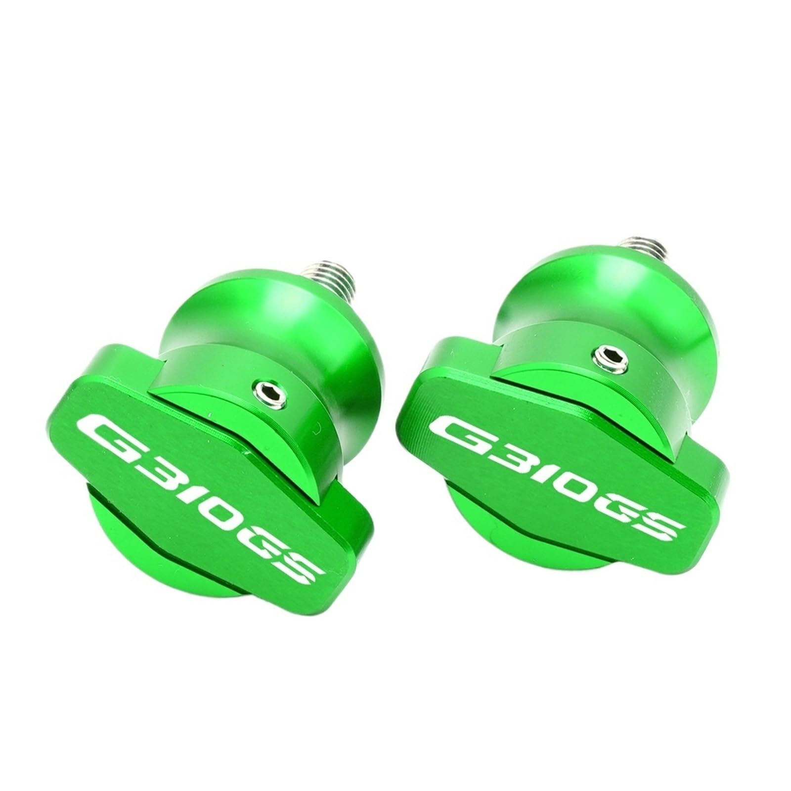 LTADX Motorrad CNC Zubehör Halterung Schraube 8mm Kipphebel Spool Slider Kompatibel mit G310GS 2017-2020(Green) von LTADX