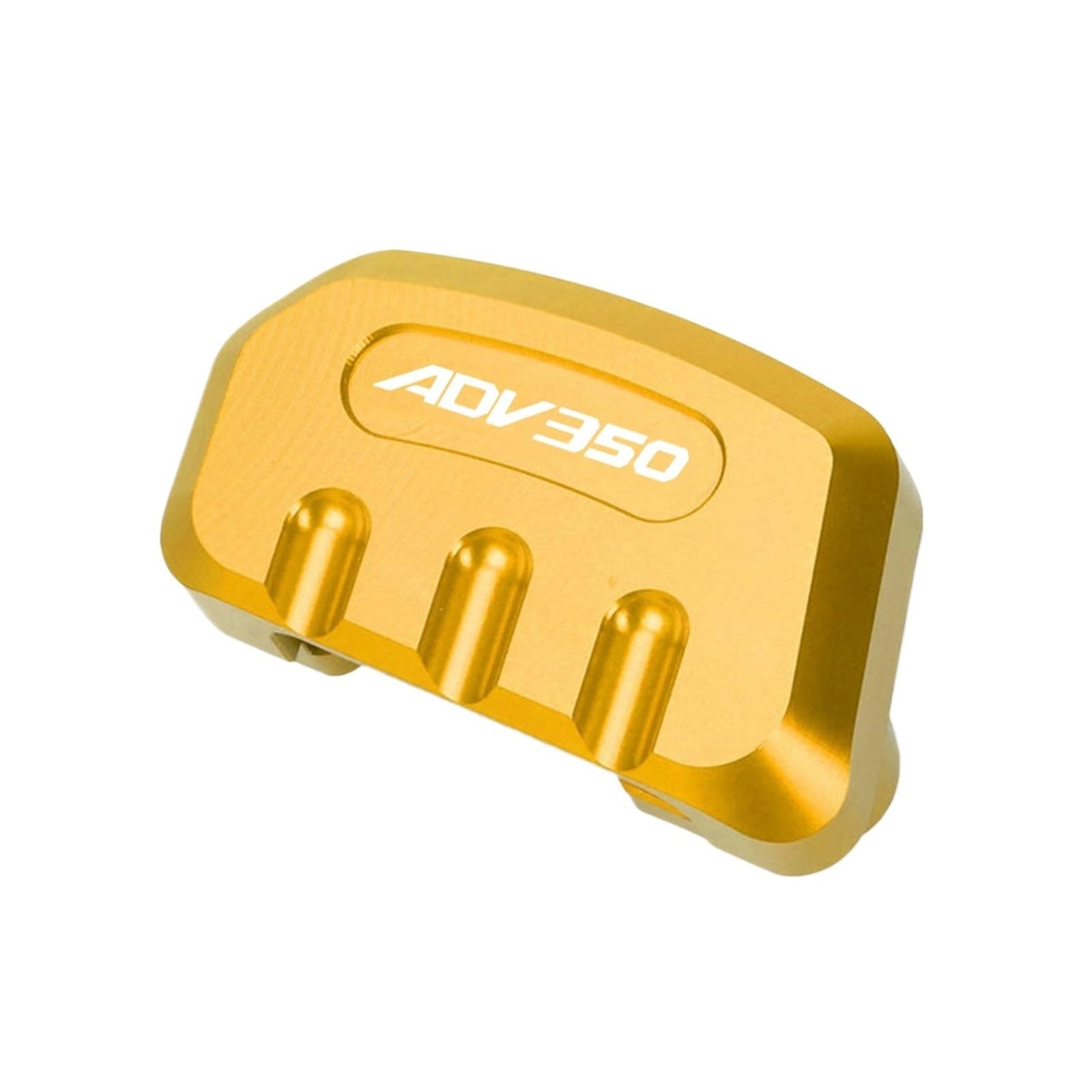 LTADX Motorrad-Fuß-Seitenständer-Vergrößerungsplatte, Fußstütze, Ständer-Verlängerungspolster, kompatibel mit ADV150/160/350(ADV350-Gold) von LTADX