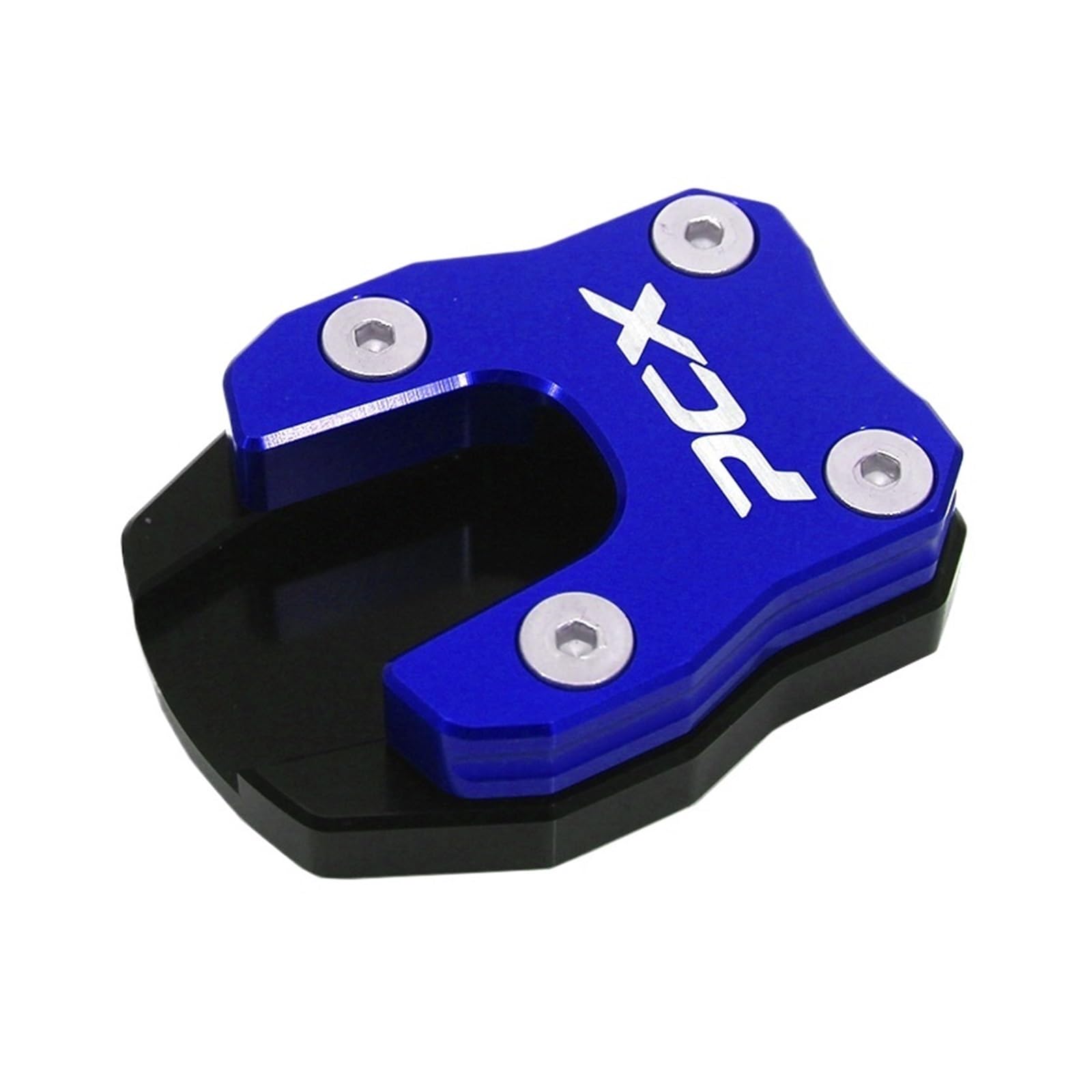 LTADX Motorrad Kickstand Fußstütze Seite Halterung Verlängerung Pad Unterstützung Platte Kompatibel Mit PCX125 PCX150 PCX 125 150 2018-2021(Blue) von LTADX