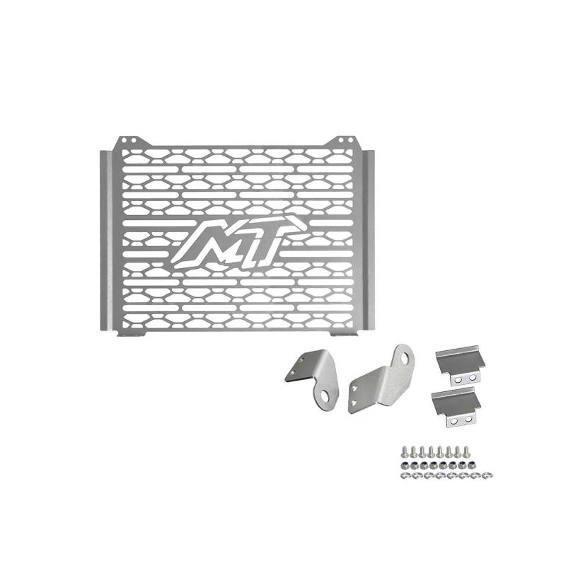 LTADX Motorrad Kühlergrill Abdeckung Schutz Schutzgitter Kotflügel Kompatibel mit 800MT(Sliver) von LTADX