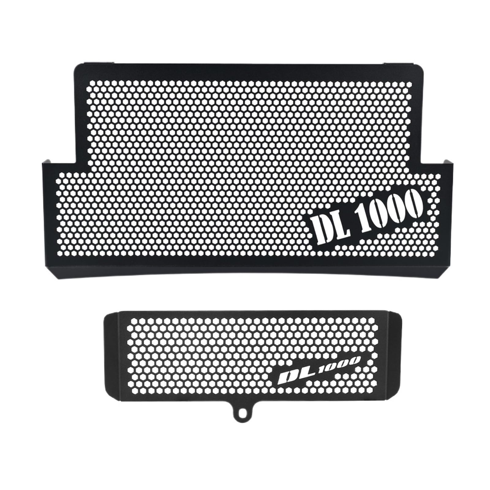 LTADX Motorrad-Kühlergrill-Schild, Ölkühler-Abdeckung, Schutzabdeckungs-Set, kompatibel mit V-Strom DL1000; V-Strom 1000 / V-Strom 1000; DL1000 2004–2007; V-Strom 1000/VSTROM 1000 DL1000 2002-2012 von LTADX