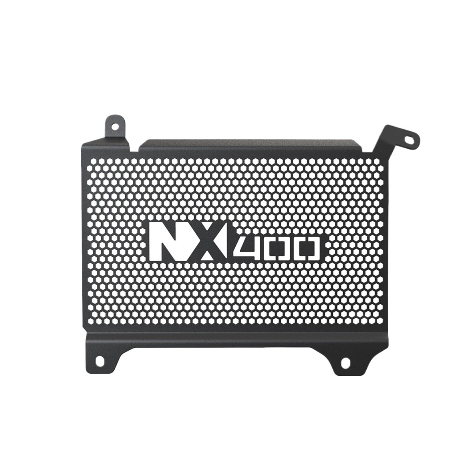 LTADX Motorrad Kühlergrill Schild Ölkühler Abdeckung Schutzhülle Set Kompatibel Mit NX400 NX500 CB500X 2023-2025(Black-NX400) von LTADX