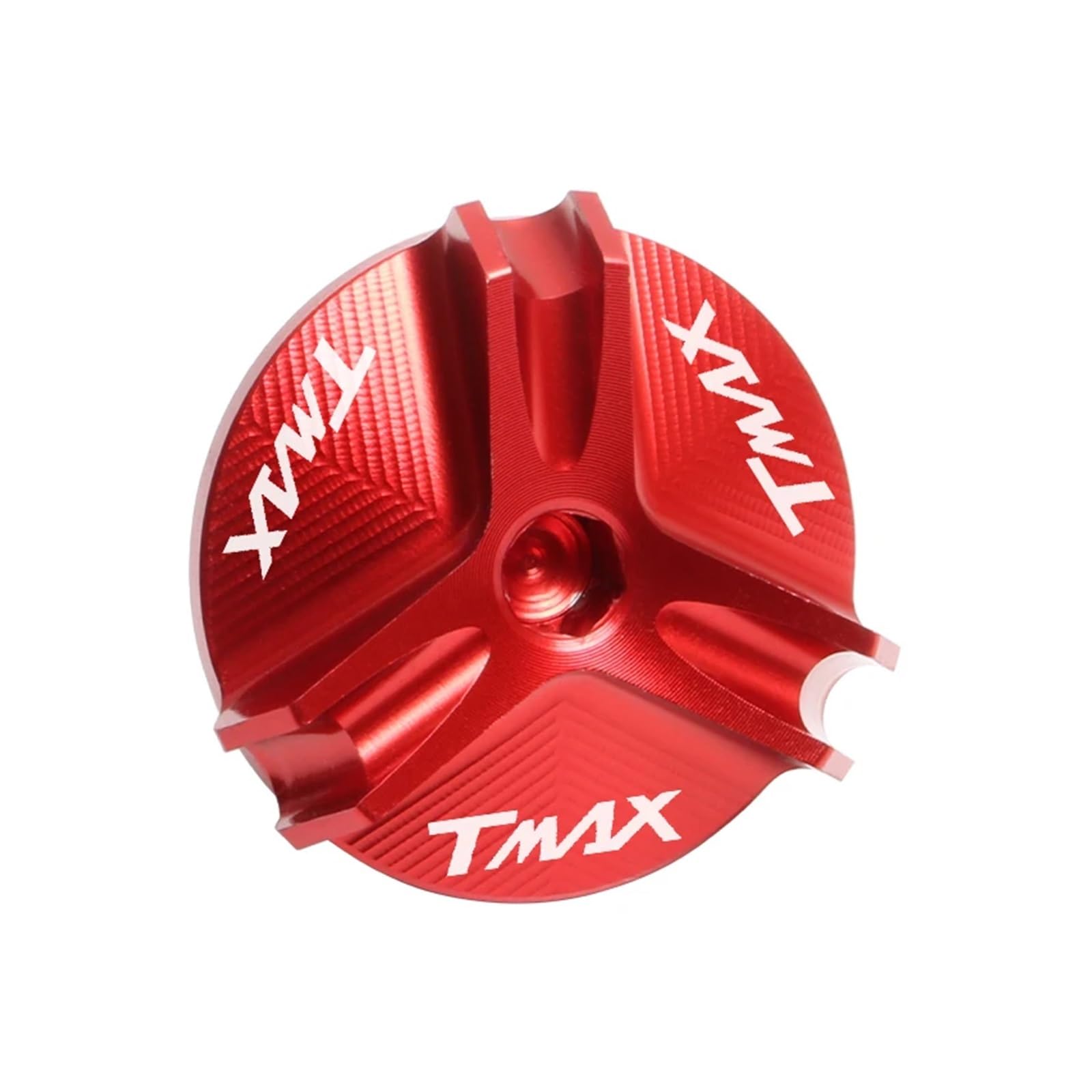 LTADX Motorrad M20 * 1,5 CNC Aluminium Motor Öl Einfülldeckel Schraube Abdeckung Kompatibel Mit Tmax 500 530 SX DX(Red) von LTADX