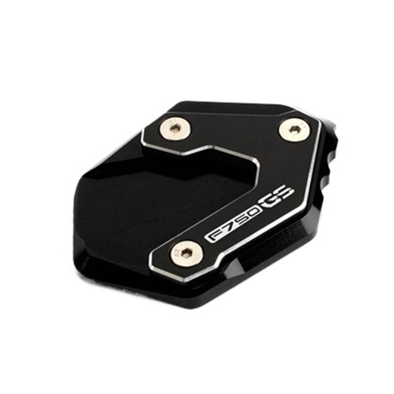 LTADX Motorrad Seitenständer Erweiterung Kickstand Vergrößern Pad Kompatibel Mit Gs 1250 1200 Typ C F750GS 750 R1200GS LC R1250GS 1250 GSA(F750GS Black) von LTADX