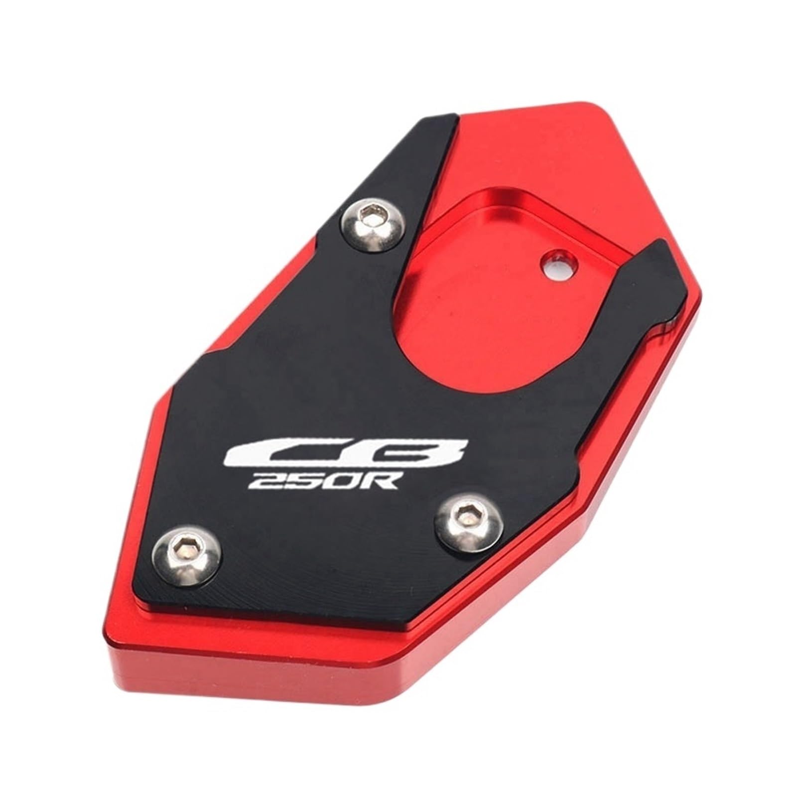 LTADX Motorradständer Seitenständerverlängerung Expander Extender Pad Kompatibel mit CB150R 2017-2019 CB300R CB250R 2013-2019(CB250R Red) von LTADX