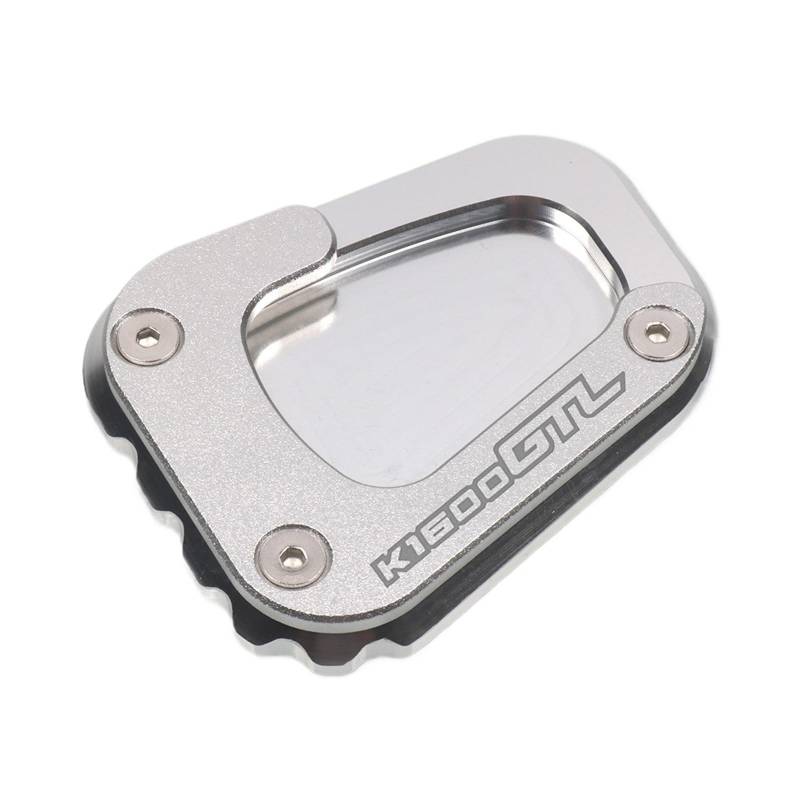 LTADX Motorradständer Seitenständerverlängerung Expander Extender Pad Kompatibel mit K1600GT K1600GTL K1600B 2017-2024(Silver-K1600GTL) von LTADX