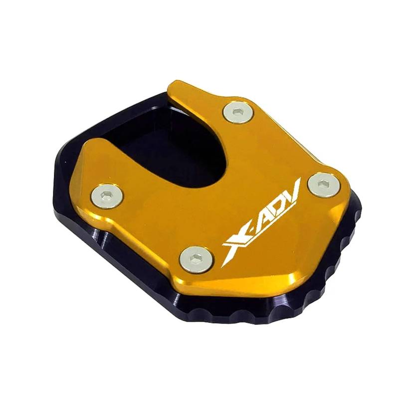 LTADX Motorradständer Seitenständerverlängerung Expander Extender Pad Kompatibel mit X-ADV XADV 750 2021-2023(X-ADV Gold) von LTADX