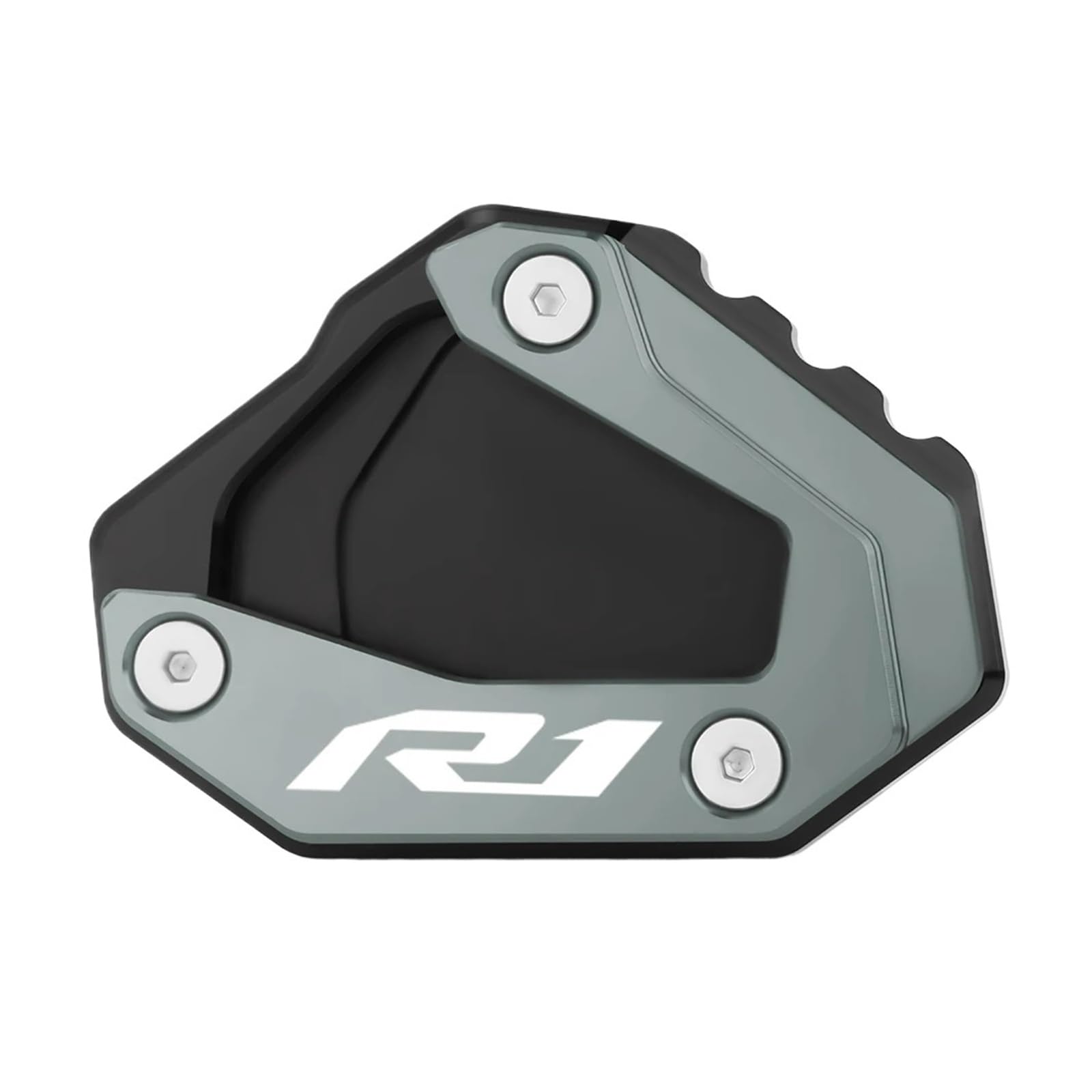 LTADX Motorradständer Seitenständerverlängerung Expander Extender Pad Kompatibel mit YZF-R1 R1M 2015-2023(R1 Titanium) von LTADX