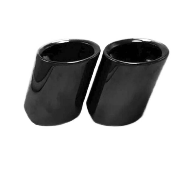 Auspuffendrohr 2Pcs Schwanz Spitze End Rohr Auspuff Hinten Schalldämpfer Für E90 Für E92 325 2006-2010 Auto Zubehör Endrohre von LTCZGRCI