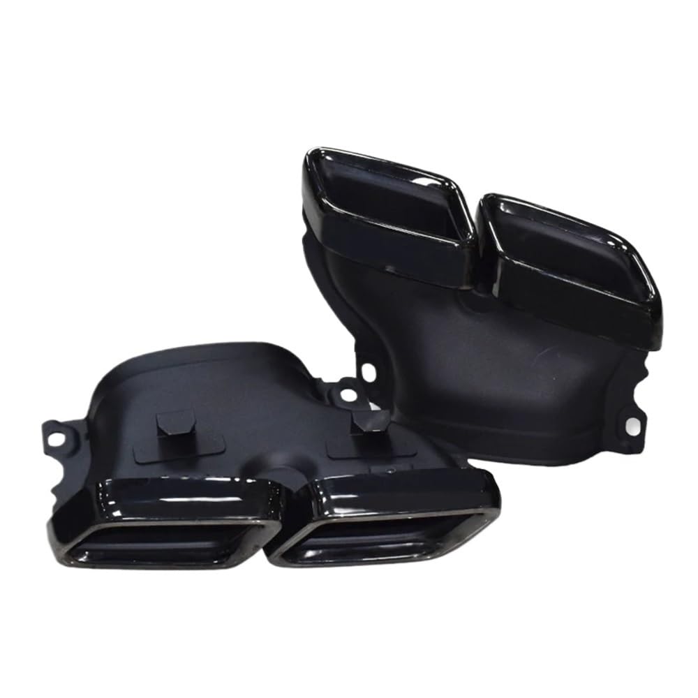 Auspuffendrohr Auto Quad Auspuff Spitze Für Benz Für C63 Für W205 Für C200 Für C300 Für C180 Für C260 2015-2018 Schalldämpfer Tipps Endrohr Endrohre von LTCZGRCI