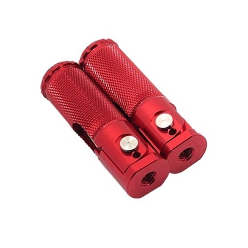 Fußpedal Trittbrett Motorrad CNC Aluminium Universal Motorrad Motor Bike Klapp Fußstützen Fußrasten Fußrasten Pegs Hinten Pedale Set Teile Für K&awasaki von LTCZGRCI