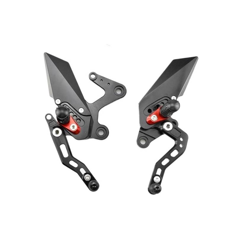 Fußpedal Trittbrett Motorrad Für K&awasaki NINJA400 Ninja 400 Z400 2018-2021 Motorrad Zubehör Pedal Einstellbare Fußrastenanlage Fußrasten Schalthebel Bremse Kit von LTCZGRCI