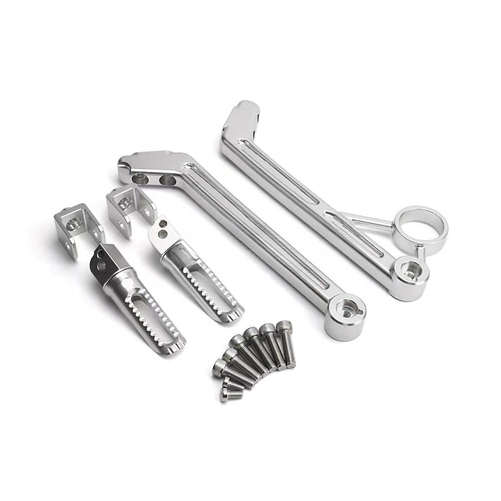 Fußpedal Trittbrett Motorrad Für RnineT RNINET R NineT NINET R9T 2014- Motorrad Aluminium Fußrasten Hinten Beifahrer Fußrasten Fußstützen Pedal Halterung von LTCZGRCI