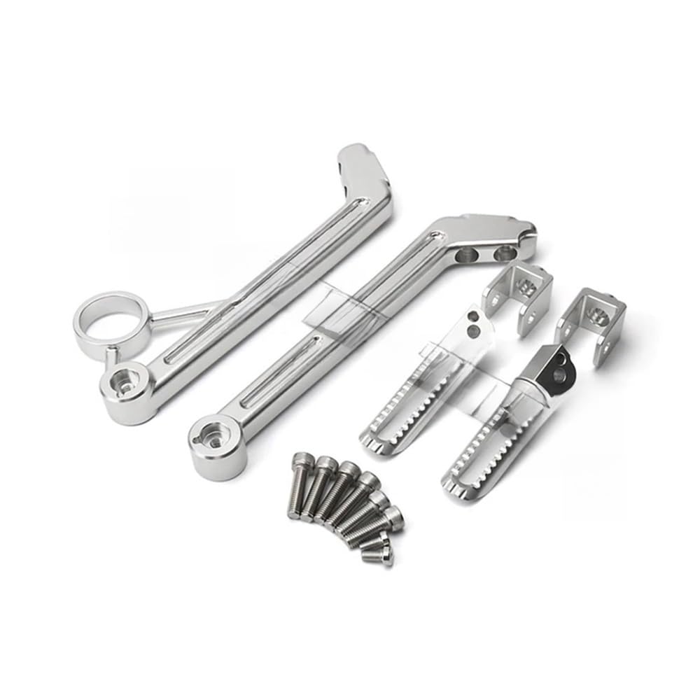 Fußpedal Trittbrett Motorrad Motorrad Fußrasten Hinten Passagier Fußrasten Fußstützen Pedal Halterung Aluminium Für RnineT RNINET R NineT NINET R9T 2014- von LTCZGRCI