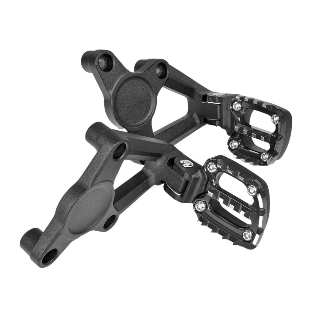 Fußpedal Trittbrett Motorrad Motorrad Passagier Pegs Zubehör Hinten Pedal Fuß Ständer Klapp Fußstützen Für XADV750 XADV 2017-2020 von LTCZGRCI