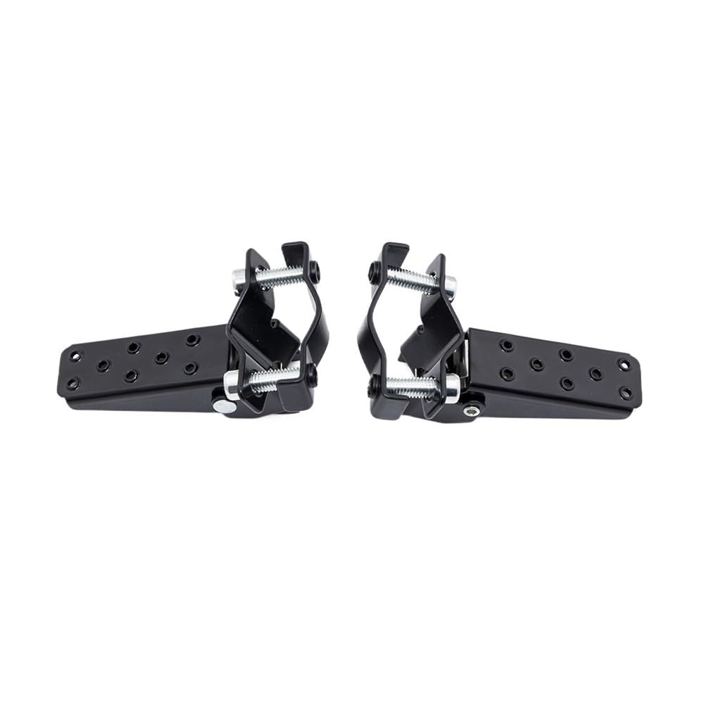 Fußpedal Trittbrett Motorrad Universal Motorrad Metall Klapp Passagier Fußraste Hinten Pedal Fußstütze 25-28mm Für Ya&maha von LTCZGRCI