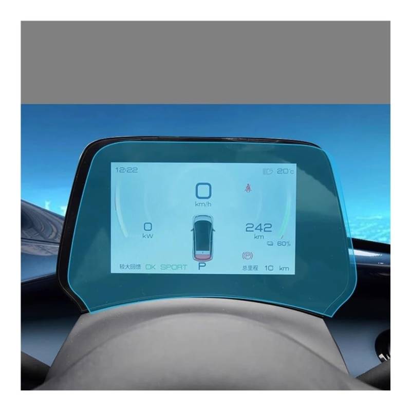 Instrumententafel Membran Auto Dashboard Display Schutz Abdeckung Gehärtetes Display Instrument Schutz Film Für BYD Für Dolphin 2021 Displayschutzfolie von LTCZGRCI