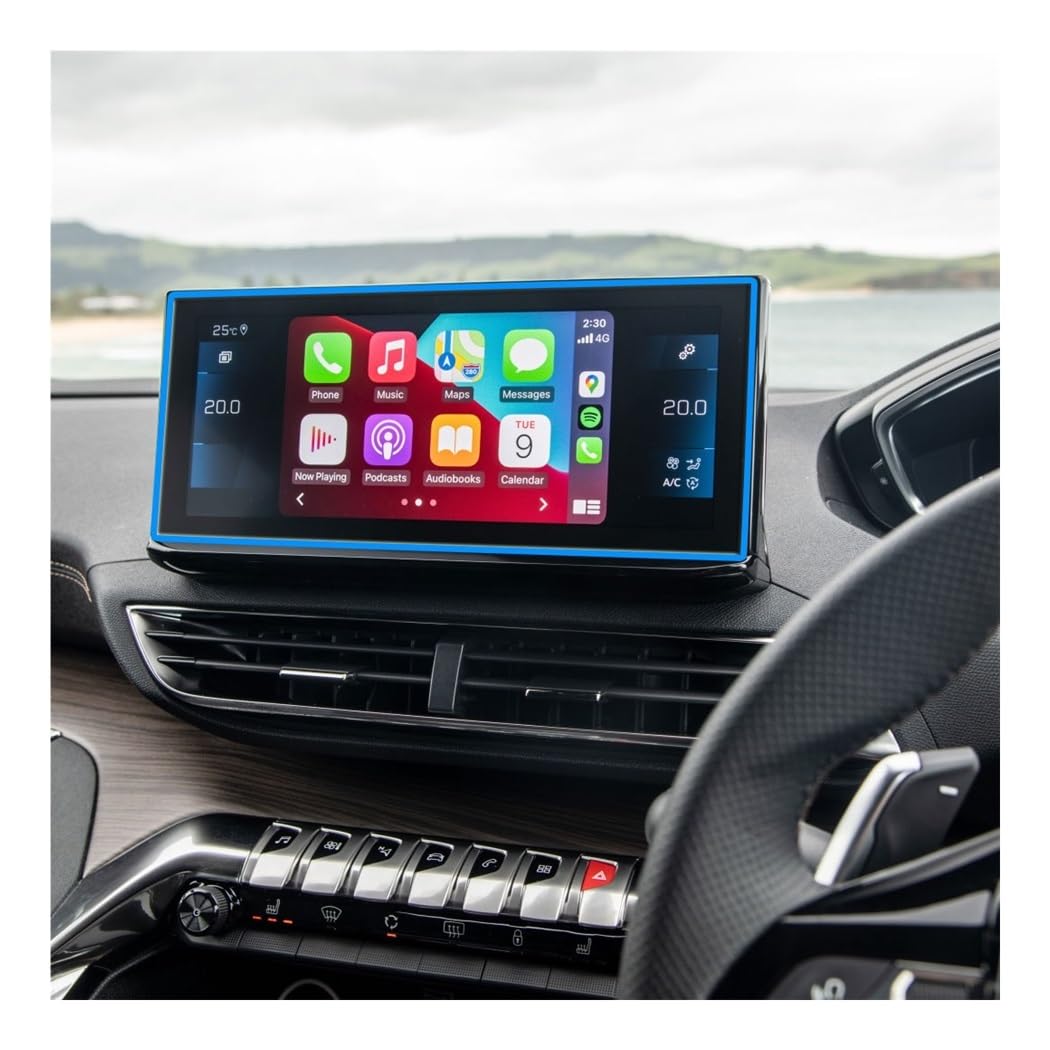 Instrumententafel Membran Auto GPS Navigation Schutz Film Für Peugeot 3008 2021-2022 Bildschirm Instrument Schutz Film Zubehör Displayschutzfolie von LTCZGRCI