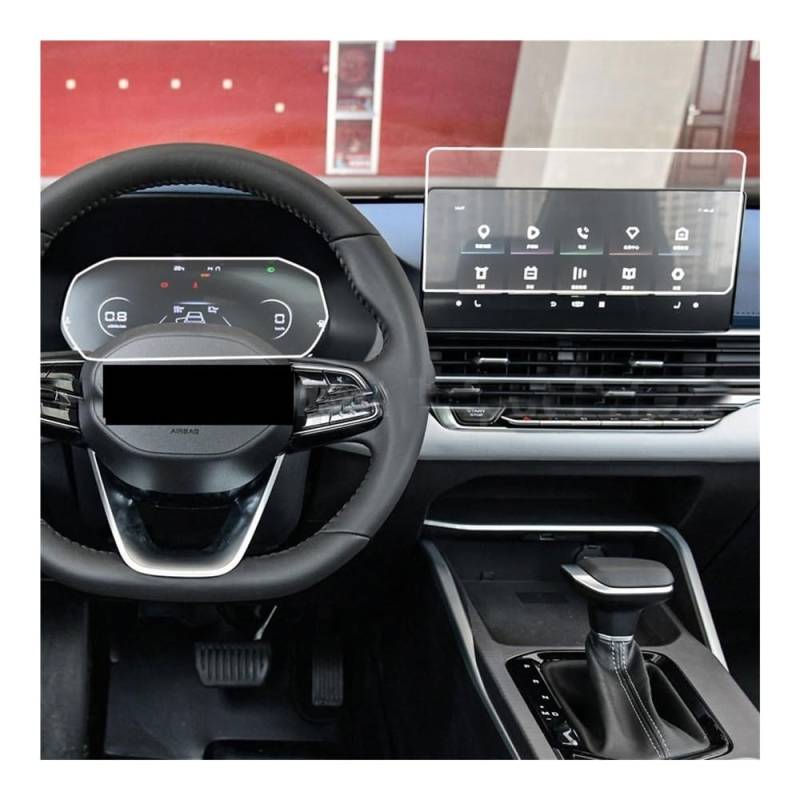 Instrumententafel Membran Auto Gehärtetes Glas Bildschirm Schutz Film Schutz Für Geely Für Emgrand 2022 Instrument Dashboard Schutz Displayschutzfolie von LTCZGRCI