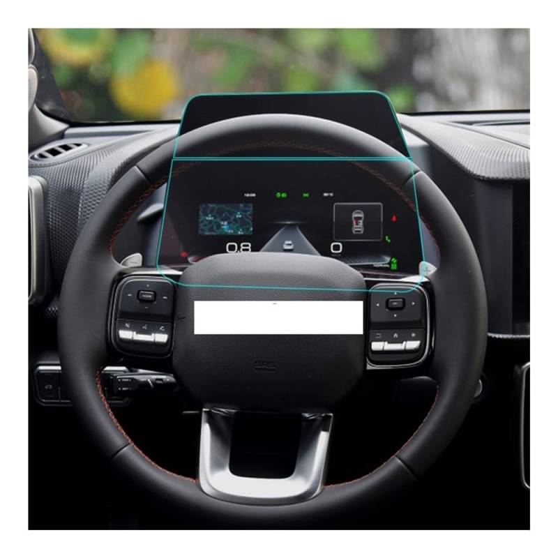 Instrumententafel Membran Auto Gehärtetes Glas Display-schutzfolie Dashboard Schutz Für Haval Für Dargo 2020-2021 Displayschutzfolie von LTCZGRCI