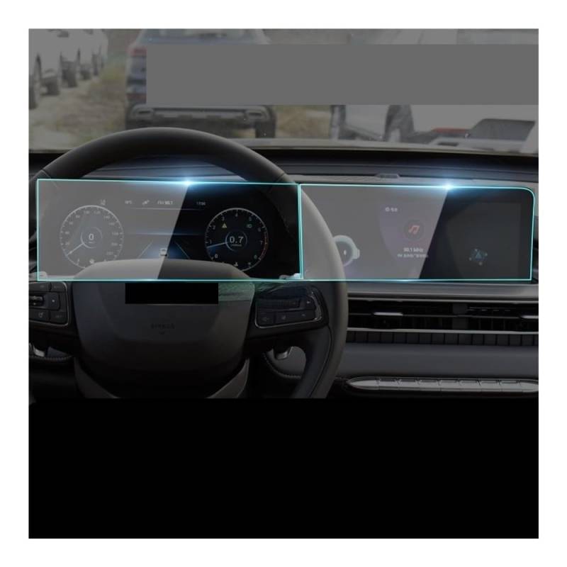 Instrumententafel Membran Auto Getriebe Dashboard GPS Bildschirm Schutzfolie Für Chery Für Tiggo 8 2020-2021 Displayschutzfolie von LTCZGRCI