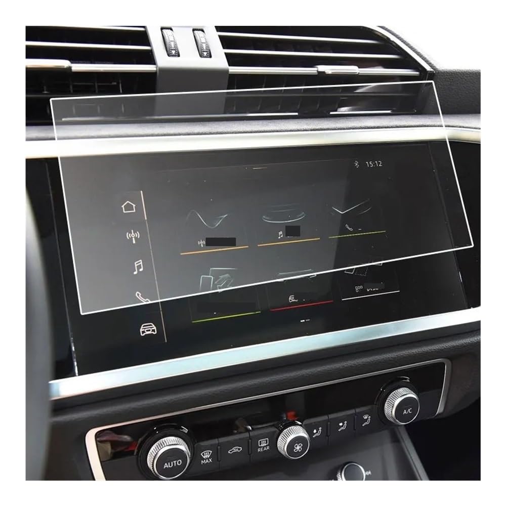 Instrumententafel Membran Auto-Navigation, gehärtetes Glas, Displayschutzfolie für Q3 2019, Radio, DVD, GPS, Armaturenbrett-Bildschirm Displayschutzfolie von LTCZGRCI