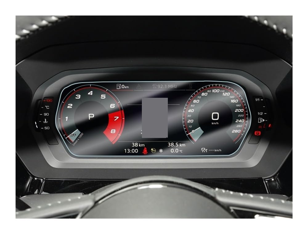 Instrumententafel Membran Auto Navigation Gehärtetem Glas Screen Protector Film Für A3 Für 8Y 2021-2022 Auto Innen Zubehör Displayschutzfolie von LTCZGRCI