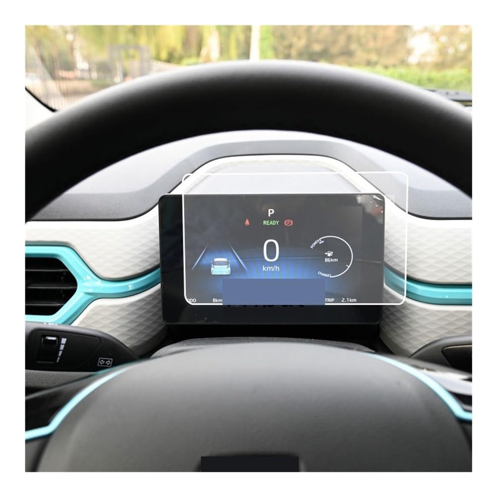 Instrumententafel Membran Auto Navigation Gehärtetes Glas Display-schutzfolie Dashboard Schutz Für JAC Für E-JS1 2021 2022 Displayschutzfolie von LTCZGRCI