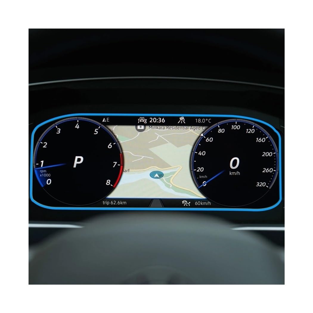 Instrumententafel Membran Auto-Navigations-Displayschutzfolie für Tiguan 2021–2022 Armaturenbrett Displayschutzfolie von LTCZGRCI