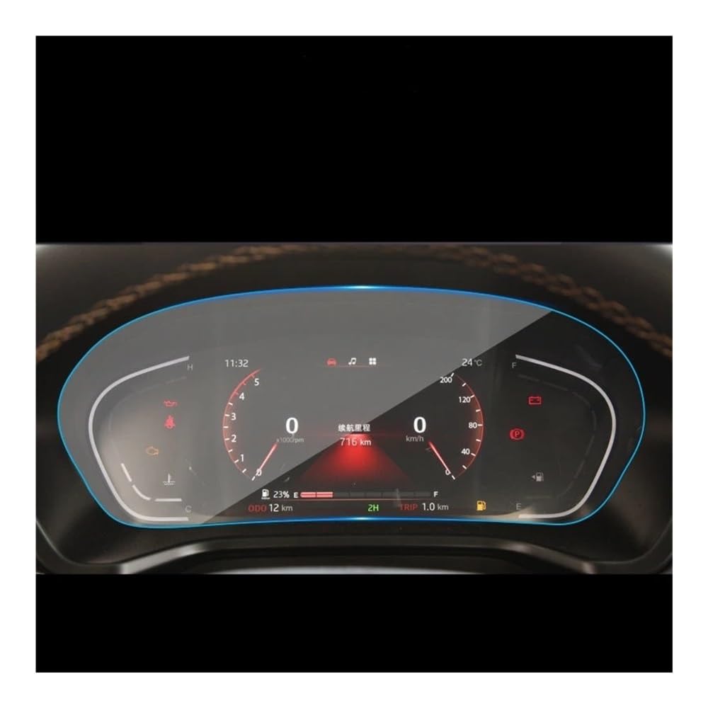 Instrumententafel Membran Dashboard & Navigation Bildschirm Schutz Film Film Refit Für JAC Für T8 PRO 2021 Displayschutzfolie von LTCZGRCI