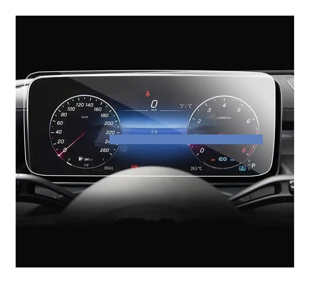 Instrumententafel Membran Displayschutzfolie Aus Gehärtetem Glas Für Benz Für C-Klasse Für W206 2022, Auto-GPS-Armaturenbrett Displayschutzfolie von LTCZGRCI