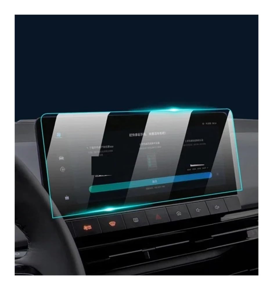 Instrumententafel Membran Displayschutzfolie aus gehärtetem Glas für MG4 2021–2023, Auto-Infotainment-Radio, GPS, Armaturenbrett Displayschutzfolie von LTCZGRCI