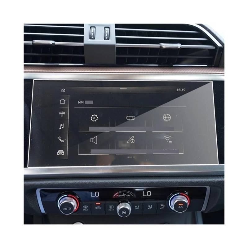 Instrumententafel Membran Displayschutzfolie aus gehärtetem Glas für Q3 2021–2022, Auto-Navigation, Radio, DVD, GPS Displayschutzfolie von LTCZGRCI