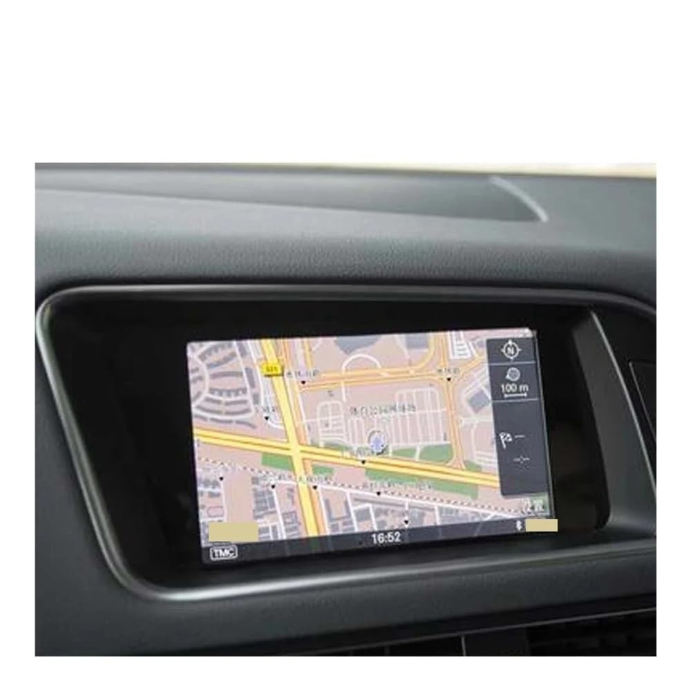 Instrumententafel Membran Displayschutzfolie für A5 für 8T 2008–2016, Auto-GPS-Navigation, gehärtetes Glas, Displayschutzfolie Displayschutzfolie von LTCZGRCI