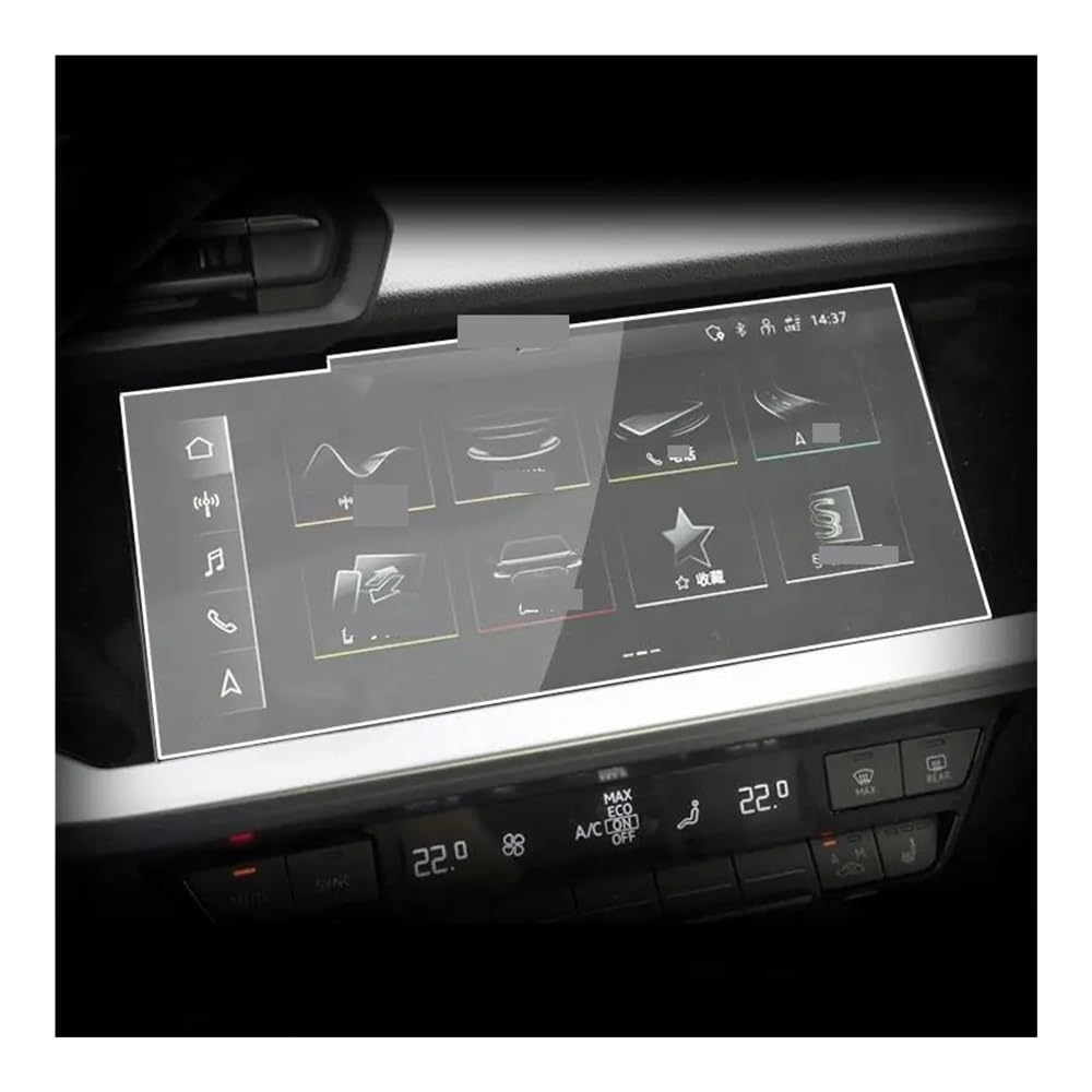 Instrumententafel Membran Für A3 Für 8Y 2020 2021 Auto GPS Navigation Film Bildschirm Gehärtetes Glas Schutz Film Displayschutzfolie von LTCZGRCI