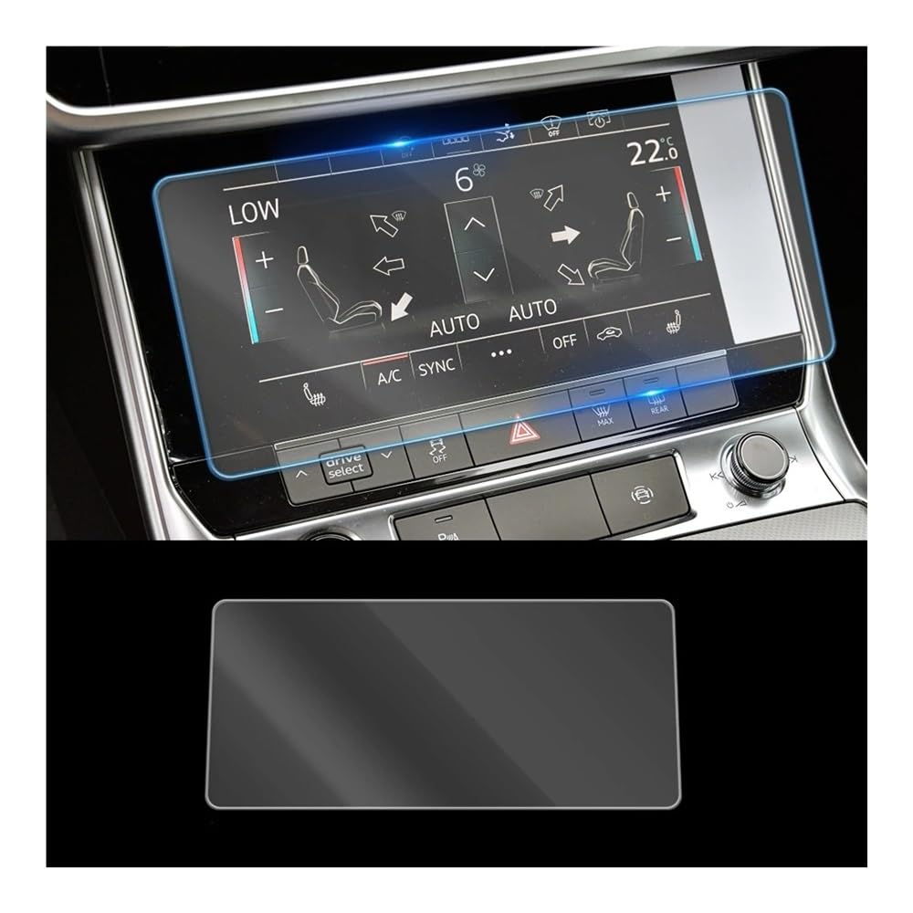 Instrumententafel Membran Für A7 2019-2021 Auto-Armaturenbrett Instrumententafel Multimedia GPS-Navigationsbildschirm Schutzfolie aus gehärtetem Glas Displayschutzfolie von LTCZGRCI