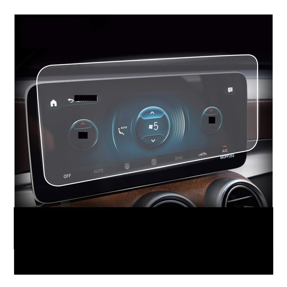 Instrumententafel Membran Für Benz Für GLC Für X253 2020-2022 Auto Center Konsole Bildschirm Anlassen Glas Schutz Filmscratch Radio Glas Film Displayschutzfolie von LTCZGRCI