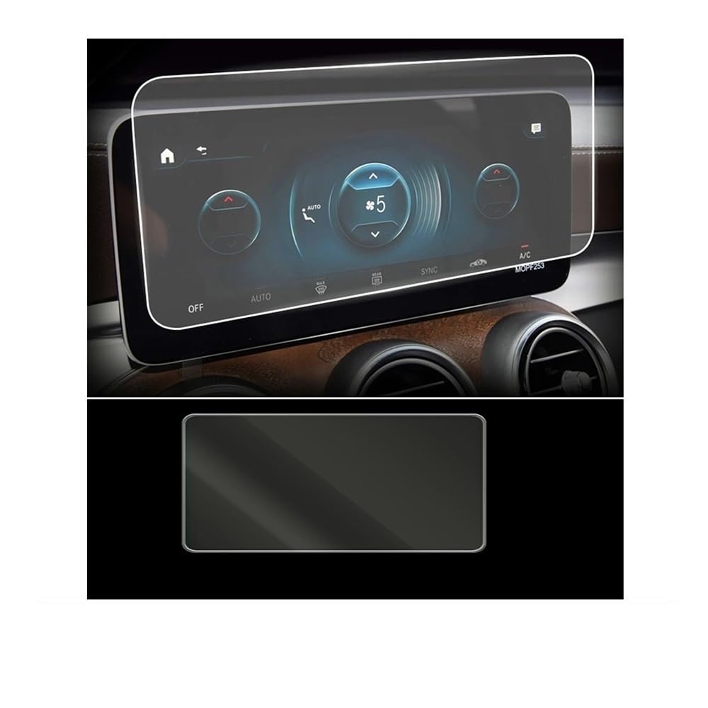 Instrumententafel Membran Für Benz Für GLC Klasse Für W253 2020-2021 Auto Dashboard Instrument GPS Navigation Bildschirm Gehärtetes Glas Schutz Film Displayschutzfolie von LTCZGRCI