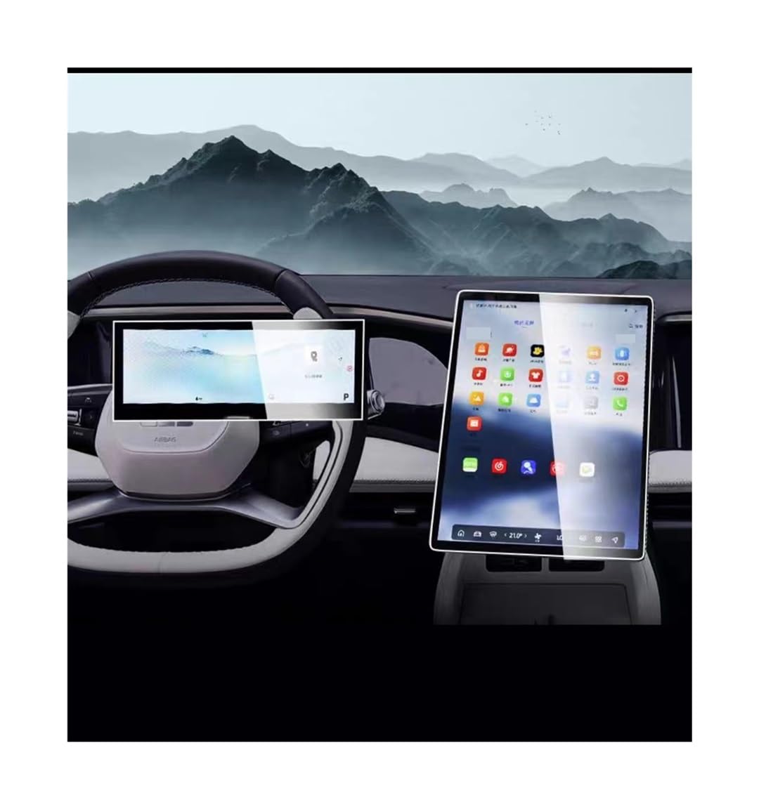 Instrumententafel Membran Für Geely Für Galaxy L7 2023-2024 Auto GPS-Navigation Und Dashboard-Touchscreen Schutzfolie Displayschutzfolie von LTCZGRCI