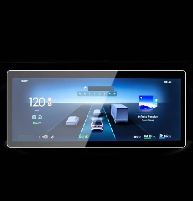 Instrumententafel Membran Für Lynk & Co 08 2023–2024 Auto 15,4 Zoll GPS-Navigation Und Armaturenbrett Touchscreen Schutzfolie Displayschutzfolie von LTCZGRCI